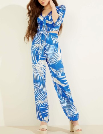 Pantaloni Guess, albastru