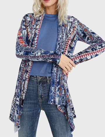 Cardigan Desigual, mix culori