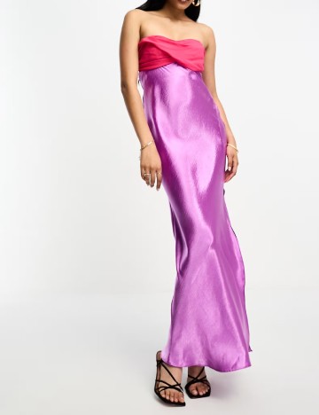 Rochie lunga ASOS, mov