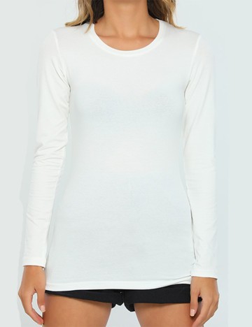 Bluza Pieces, alb, L