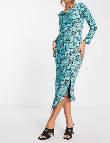 Rochie medie River Island, albastru
