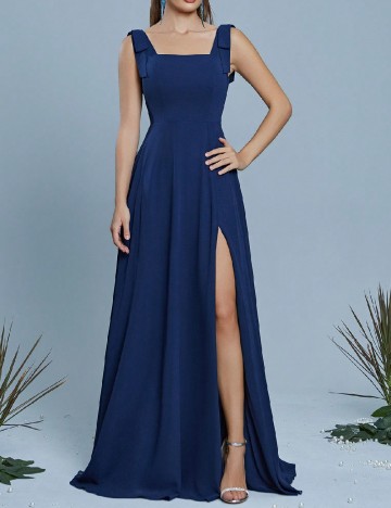 Rochie lunga SHEIN, albastru