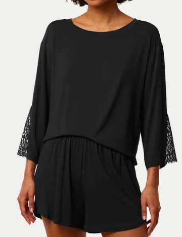 Pantaloni de pijama Triumph, negru