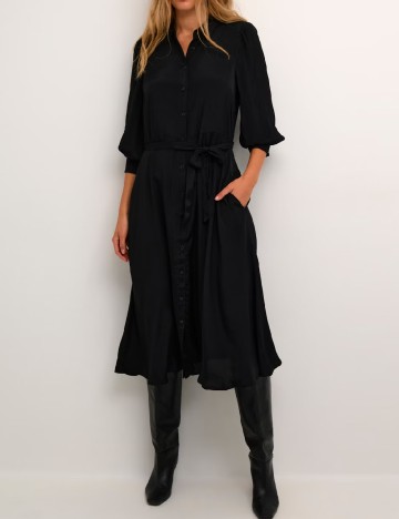 Rochie medie Kaffe, negru