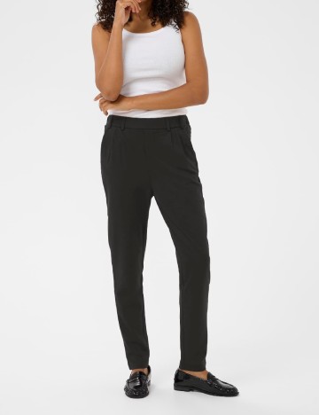 Pantaloni Kaffe, negru