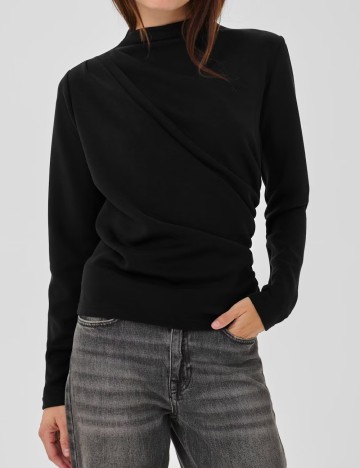 Bluza My Essential Wardrobe, negru