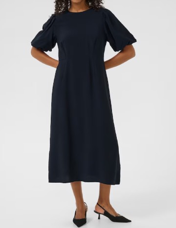 Rochie medie Kaffe, negru