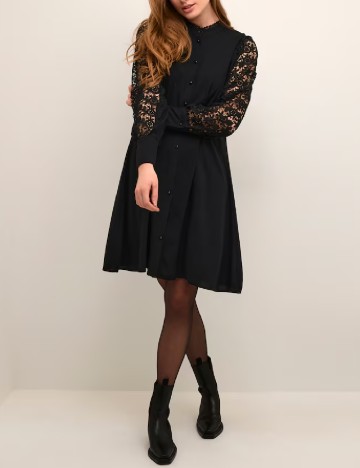 Rochie scurta Culture, negru