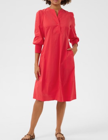 Rochie medie Culture, rosu