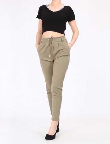 Pantaloni Only, kaki, S/32