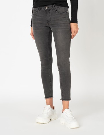 Blugi Jacqueline de Yong, gri