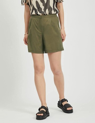 Pantaloni scurti Vila, verde, 34