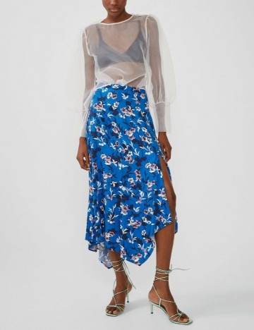 Fusta Zara, albastru