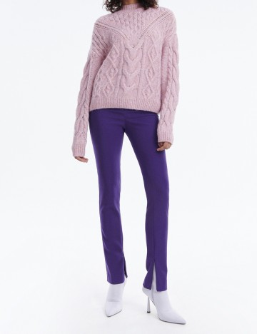 Pantaloni Reserved, mov