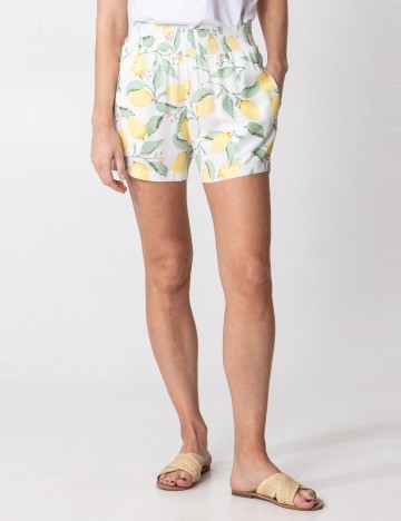 Pantaloni scurti Indiska, alb