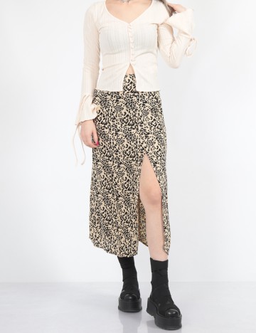 Fusta American Eagle, animal print