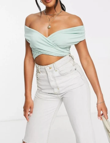 Top ASOS, verde Verde