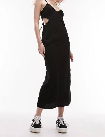 Rochie lunga Top Shop, negru