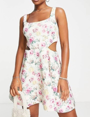 Rochie scurta Miss Selfridge, floral