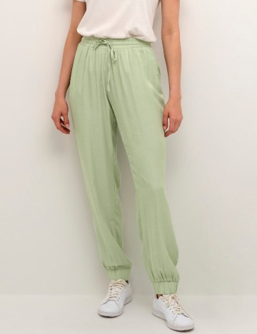 Pantaloni Cream, verde