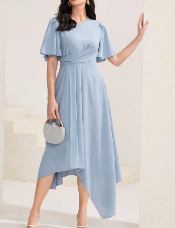 Rochie medie SHEIN, albastru