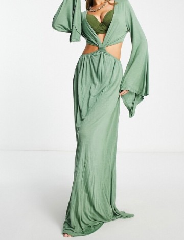 Rochie lunga ASOS, verde