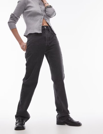 Blugi Top Shop, negru