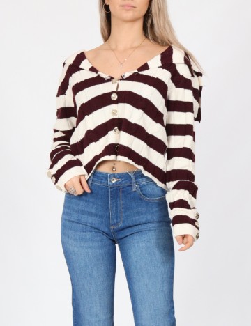 Cardigan Pieces, pruna