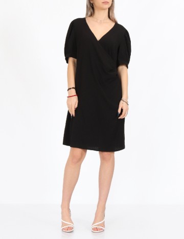 Rochie medie Cream, negru