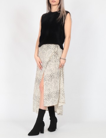 Fusta Vero Moda, crem