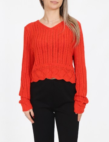 Bluza Only, portocaliu