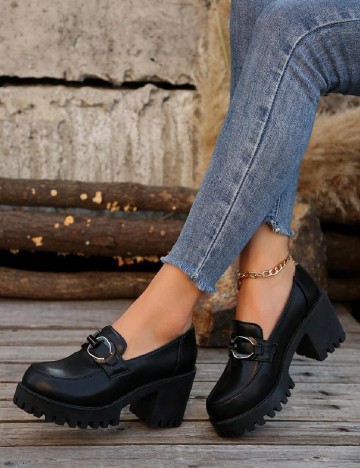 Pantofi SHEIN, negru