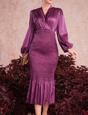 Rochie medie SHEIN, mov