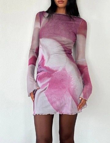 Rochie scurta Motel, mov