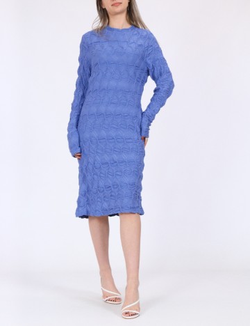 Rochie medie Jacqueline de Yong, albastru