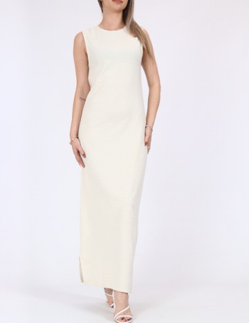 Rochie lunga Jacqueline de Yong, crem