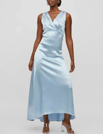 Rochie lunga Vila, albastru