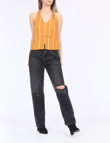 Top Vero Moda, mustar