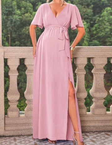 Rochie lunga SHEIN, roz