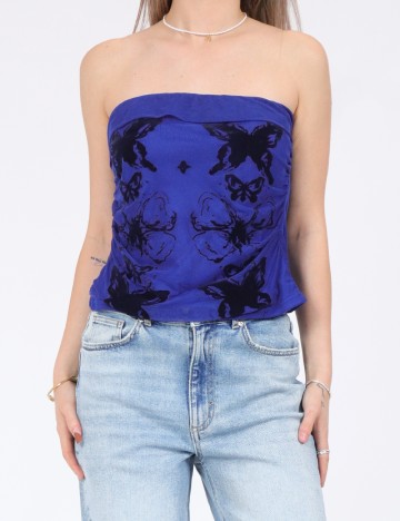 Top Something New, albastru