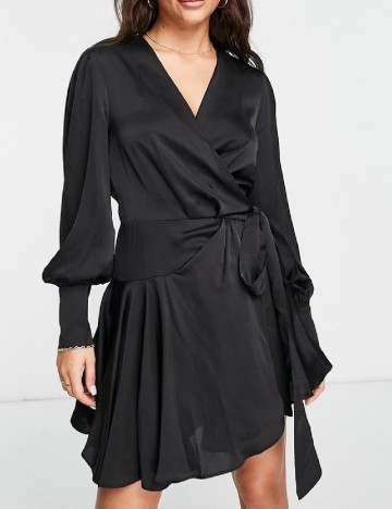 Rochie scurta Glamorous, negru
