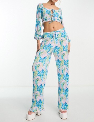 Pantaloni the frolic, mix culori