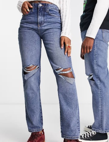 Blugi COLLUSION, albastru