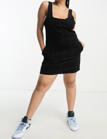 Rochie scurta Don t think twice Curve, negru