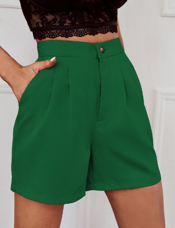 Pantaloni scurti SHEIN, verde