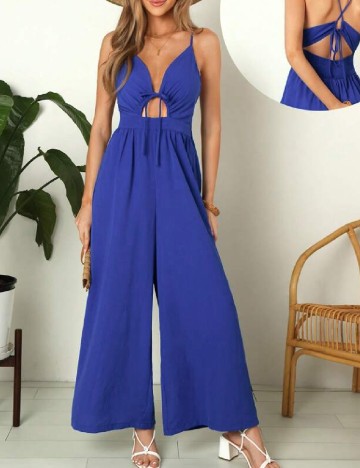 Salopeta SHEIN, albastru