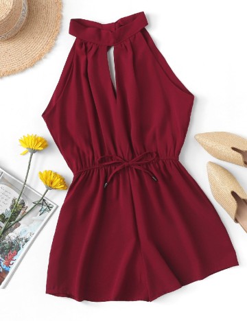 Salopeta SHEIN, rosu