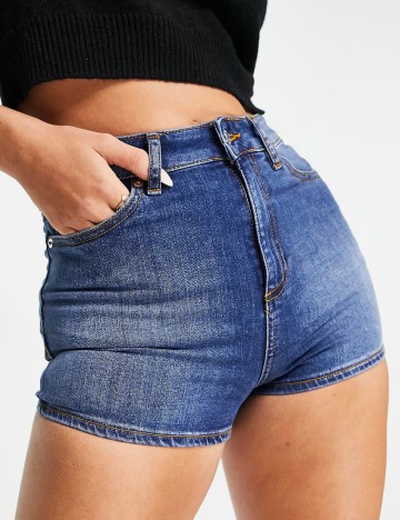 Pantaloni scurti ASOS, albastru