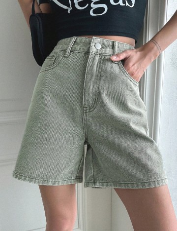 Pantaloni scurti Dazy, verde