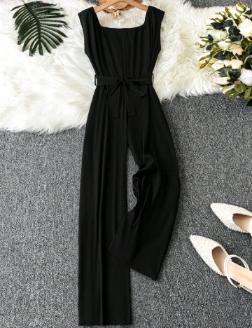 Salopeta SHEIN CURVE, negru